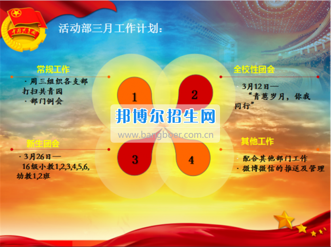 南充師范學(xué)校校團(tuán)委召開2016——2017學(xué)年度(下)期第一次學(xué)生干部大會