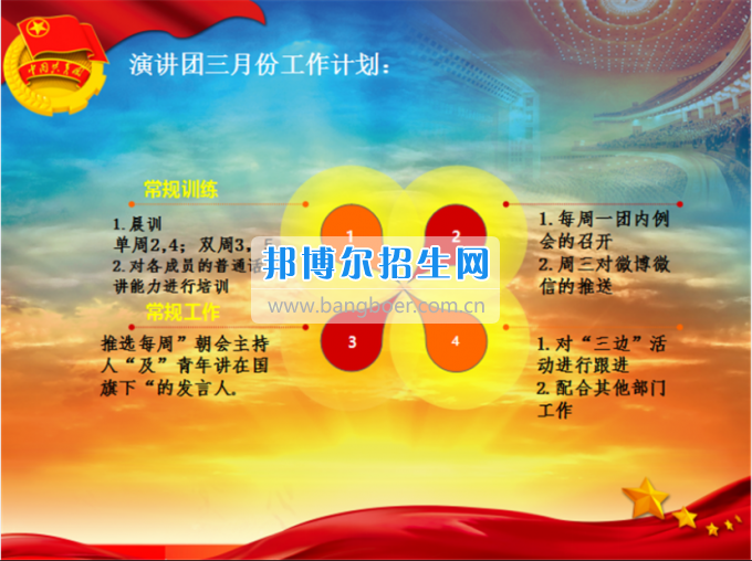 南充師范學(xué)校校團(tuán)委召開2016——2017學(xué)年度(下)期第一次學(xué)生干部大會