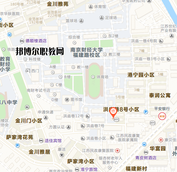南京財經(jīng)大學紅山學院地址在哪里