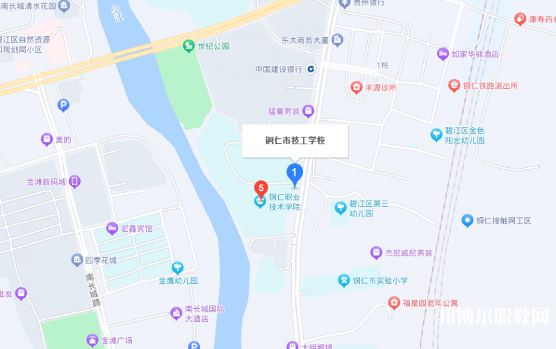 銅仁市技工學(xué)校地址，乘車路線