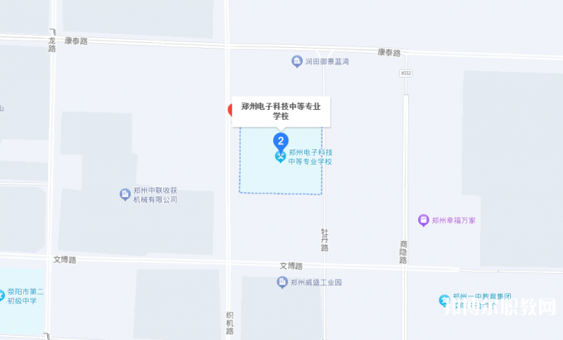 中牟電子科技中等專(zhuān)業(yè)學(xué)校地址，乘車(chē)路線