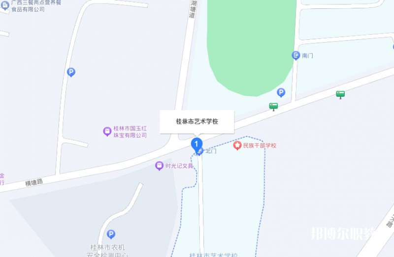 桂林市藝術(shù)學(xué)校地址，乘車路線