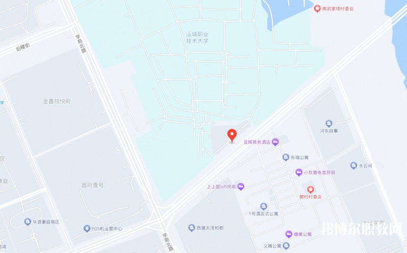 運城宏源工業(yè)技術學校地址，乘車路線