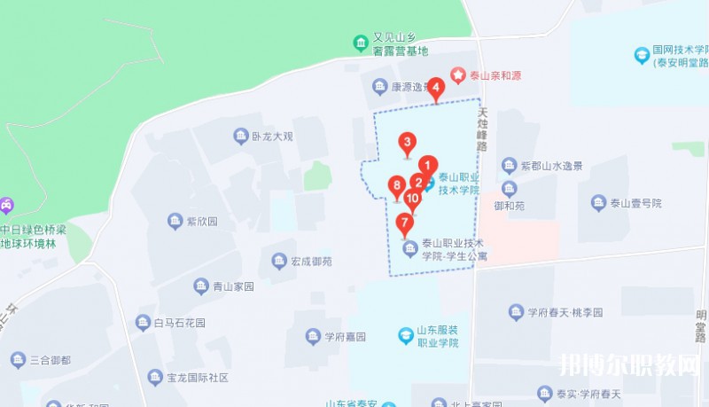 泰安市第一職業(yè)中等專業(yè)學(xué)校地址，乘車路線