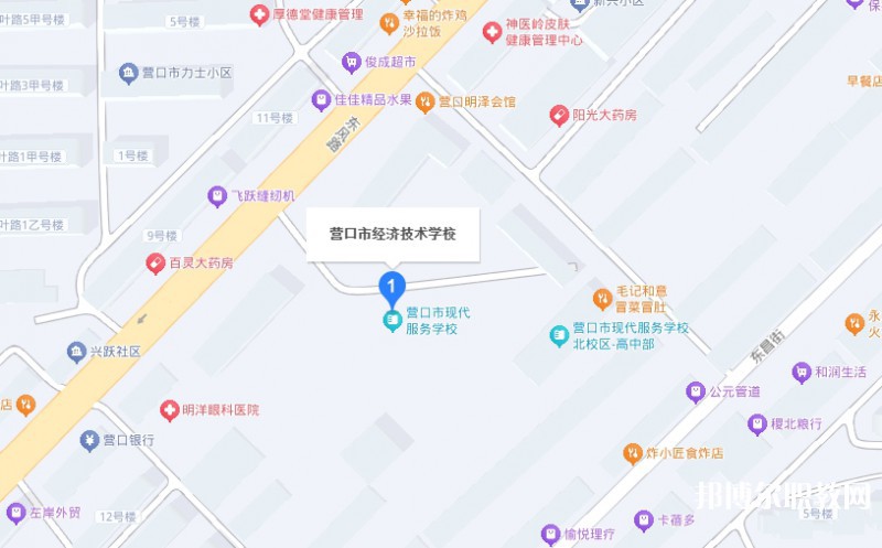 營(yíng)口市經(jīng)濟(jì)技術(shù)學(xué)校地址，乘車(chē)路線(xiàn)